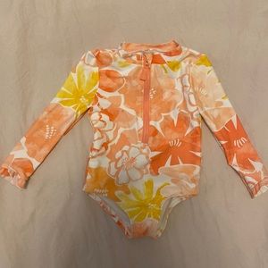 Cat and Jack Rashguard one piece swim